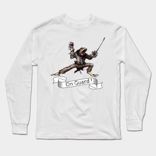 Fencing frog On guard ! 2 Long Sleeve T-Shirt